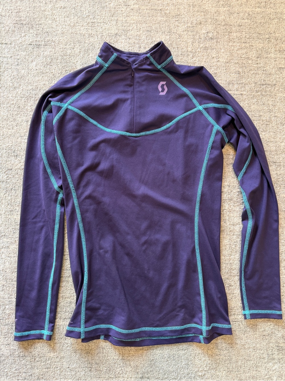 Scott Women's Purple Long Sleeve Sport Top